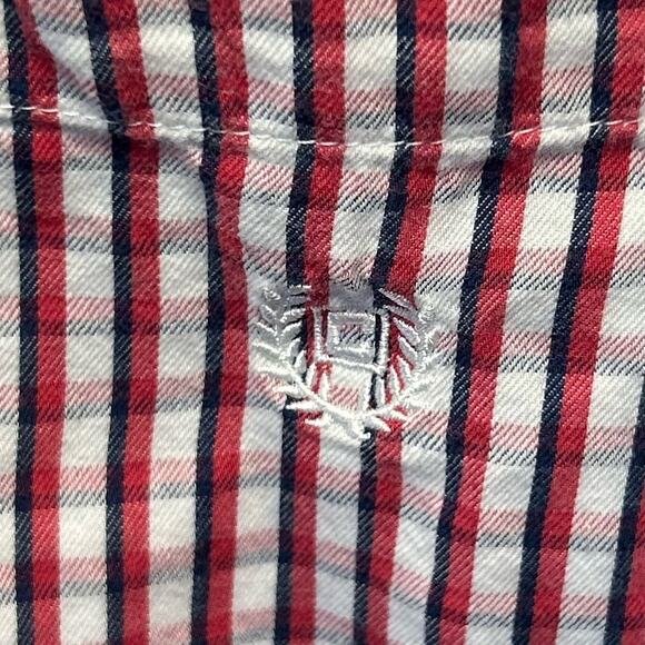 ⭐️ Chaps‎ Ralph Lauren Vintage Cotton Button Down Plaid Shirt Men's Size Large - Picture 4 of 5